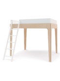 Perch Loft Bed White/Birch